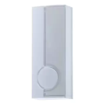 Кнопка для проводного звонка Zamel с/п 220 В цвет белый