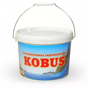 Kobus, 5 кг, Гидроизоляционный состав однокомпонентный