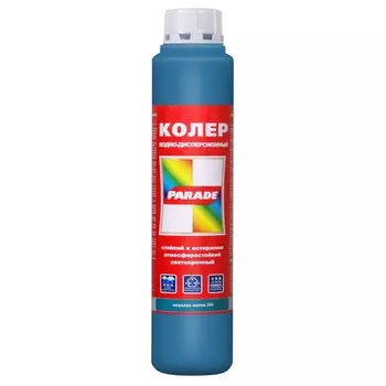 Колер водно-дисперсионный Parade Classic №244 Морская волна 0.75 л