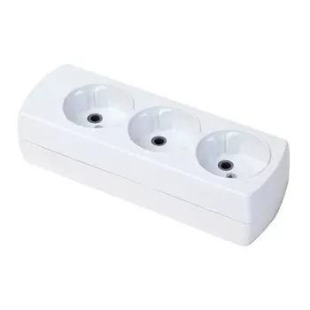Колодка удлинителя FAR F200 3 розетки без заземления
