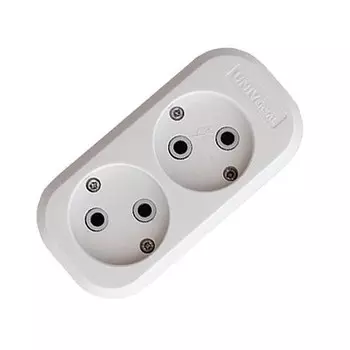 Колодка удлинителя UNIVersal Е202 2 розетки без заземления