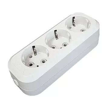 Колодка удлинителя UNIVersal Е303 3 розетки с заземлением