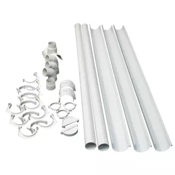 Комплект водосточной системы Murol №2 белый