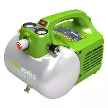Компрессор электрический Greenworks GAC6L 300W