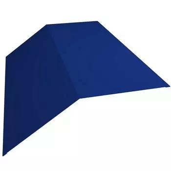 Конек плоский Grand Line Pe Ral 5002 190х190 мм резка