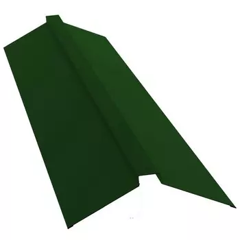 Конек плоский Grand Line Pe Ral 6002 115х30х115 мм резка