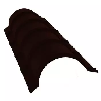 Конек полукруглый малый Grand Line Drap RR32 резка