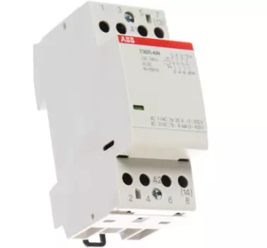 Контактор модульный ABB ESB25-40N-06 25А АС-1 4НО 230В AC/DC 1SAE231111R0640