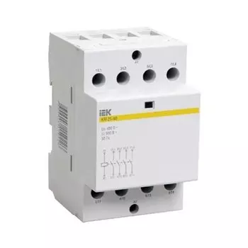 Контактор модульный IEK КМ20-40 AC 20А с катушкой 220В 20А