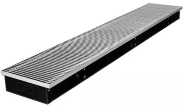 Конвектор внутрипольный Gekon Eco с решеткой RNA H08 L160 T18 1600х180х80 мм без клапана