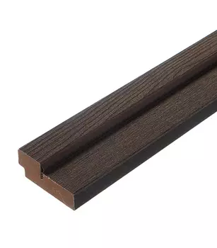 Коробка дверная Принцип Вега экошпон седой венге телескопическая с уплотнителем и пазом под добор 28х70х2070 мм 2.5 шт