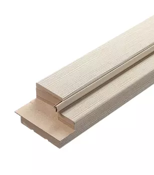 Коробка дверная Веллдорис TREND SMART экошпон капучино 38х80х2042 мм 659х2042 мм 2.5 шт