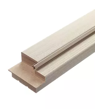 Коробка дверная Веллдорис TREND SMART экошпон капучино 38х80х2042 мм 759х2042 мм 2.5 шт