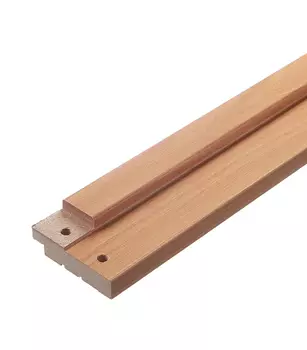 Коробка дверная Верда ламинированная финишпленка миланский орех 26х70х2070 мм 600 мм 2.5 шт