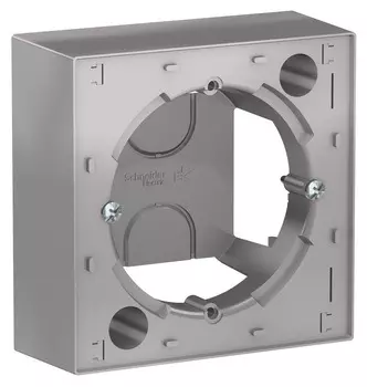 Коробка наружного монтажа ATN000300 Schneider Electric AtlasDesign алюминий