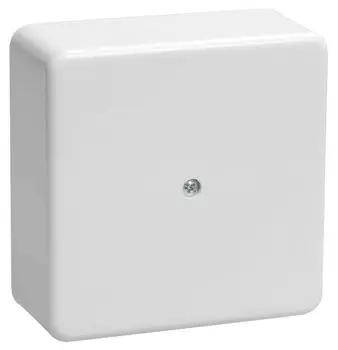 Коробка распаячная IEK КМ41222 для открытой проводки 100х100х44мм