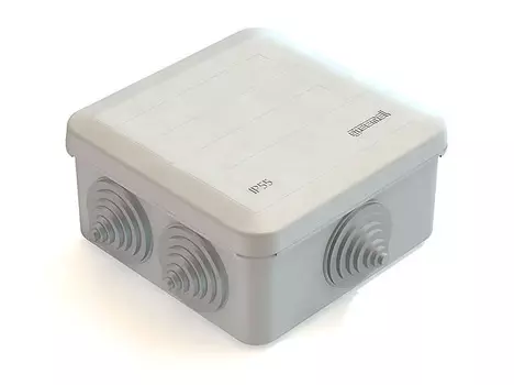 Коробка распаячная наружная 85х85 мм