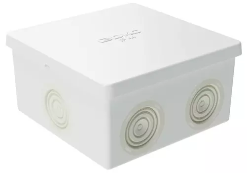 Коробка распределительная DKC с кабельными вводами IP44 80х80х40 мм