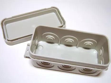 Коробка распределительная Тусо Mini 25 80х43х35 мм серый