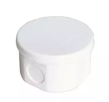 Коробка распределительная ОП 75х45мм IP54 4 выхода без гермовводов крышка защелкивающаяся бел. Epplast 245351