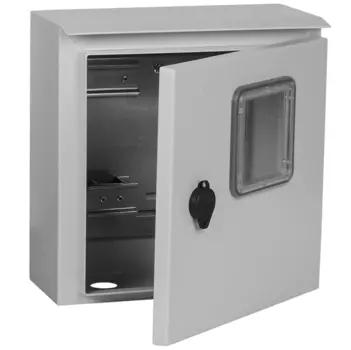 Корпус металлический IEK ЩУ 1/1-0 У1 IP66 MKM51-N-01-54