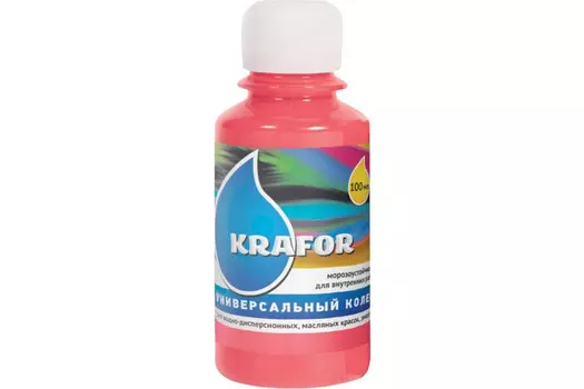 KRAFOR КОЛЕР УНИВЕРСАЛЬНЫЙ № 9 РОЗОВЫЙ 100 МЛ 32158