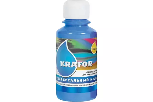 KRAFOR Колер универсальный №18 синий 100 мл 32167