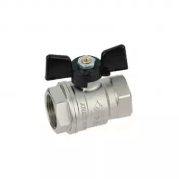 Кран шаровой BUGATTI Бугатти JER ВН/ВН ручка-бабочка 1 40/10 серия 445