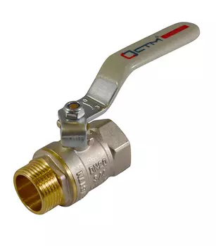 Кран шаровой CTM 1" ВР-НР ручка