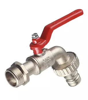 Кран шаровой Itap 3/4" н/н со штуцером угловой ручка