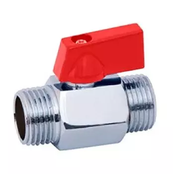 Кран шаровой мини латунный Remsan 451970 Ш-Ш ДУ-15