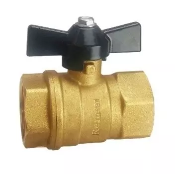 Кран шаровой полнопроходной латунный Remsan 448341 Г-Г ДУ-20