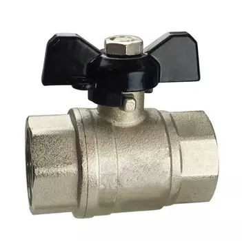 Кран шаровой полнопроходной латунный Remsan 448486 Г-Г ДУ-15