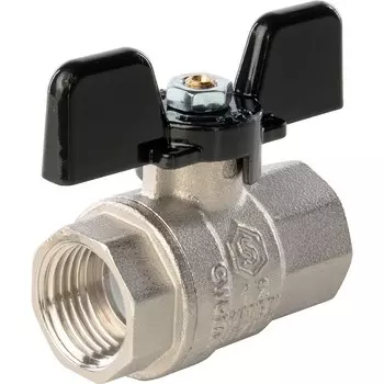 Кран шаровой полнопроходной латунный Stout SVB-0002-000015