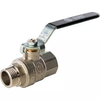 Кран шаровой полнопроходной латунный Stout SVB-0003-000015