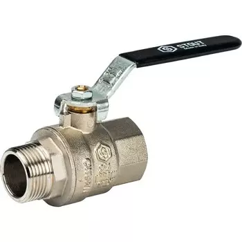 Кран шаровой полнопроходной латунный Stout SVB-0003-000020