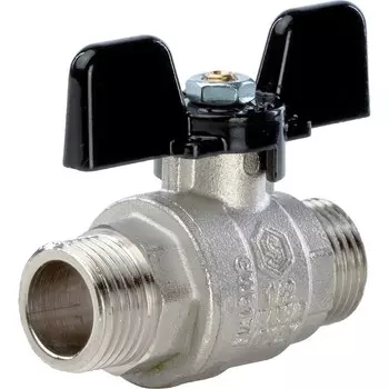 Кран шаровой полнопроходной латунный Stout SVB-0006-000015