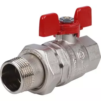 Кран шаровой полнопроходной латунный Stout SVB-1007-000025