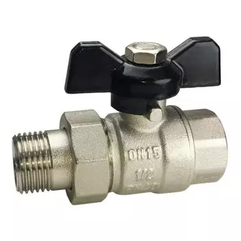 Кран шаровой Remsan 448485 ДУ-15 американка латунный