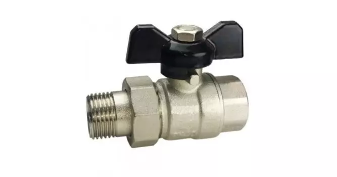 Кран шаровой Remsan 448495 D25 мм американка латунный