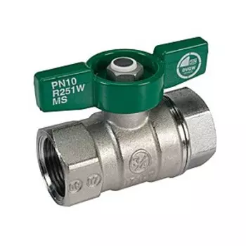 Кран шаровой стандартнопроходной латунный Giacomini R251Wх0