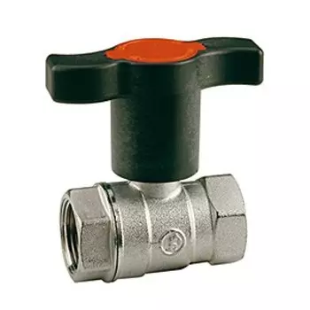 Кран шаровой Giacomini R251THх054 стандартнопроходной латунный с удлиненной ручкой