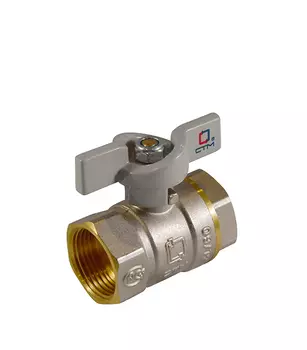 Кран шаровой СТМ 1/2" ВР бабочка