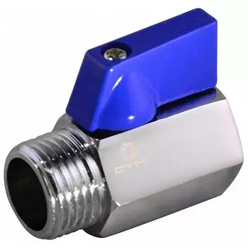 Кран шаровой СТМ Мини CWMFM012 1/2 дюйма для воды