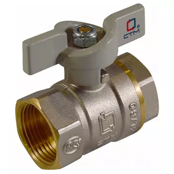 Кран шаровой СТМ Стандарт CWFFB012 1/2 дюйма для воды