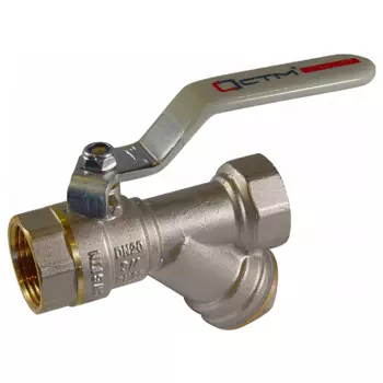 Кран шаровой СТМ Стандарт CWFFF012 1/2 дюйма с фильтром