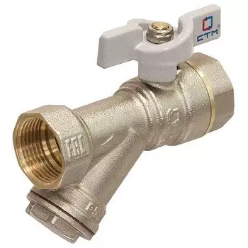 Кран шаровой СТМ Стандарт CWFFFB12 1/2 дюйма с фильтром