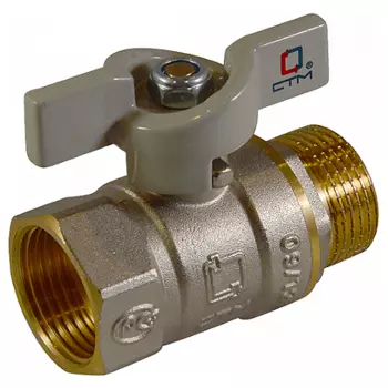 Кран шаровой СТМ Стандарт CWFMB012 1/2 дюйма для воды