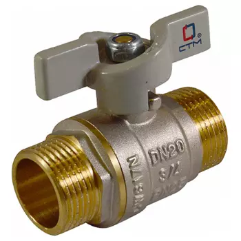Кран шаровой СТМ Стандарт CWMMB001 1 дюйм для воды