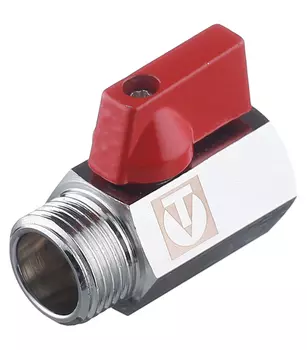 Кран шаровой Valtec 1/2" ВР-НР мини